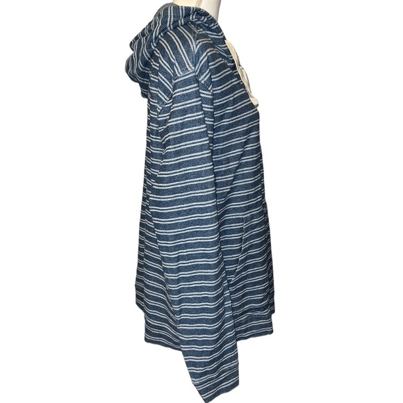 Johnnie-O Bales striped pull over 1/2 zip hoodie - Picture 10 of 11